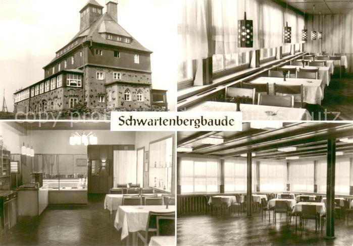 Neuhausen Erzgebirge Schwartenbergbaude Gastraeume