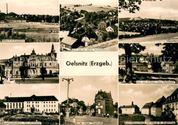 Oelsnitz Erzgebirge Albert Funk Kampfbahn Hauptstrasse Teilansicht Klubraum Hans