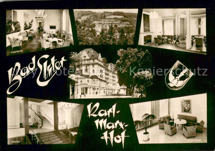 Bad Elster Karl Marx Hof Clubraeume Musikzimmer Vestibuel Spielzimmer