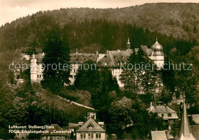 Stolberg Harz FDGB Erholungsheim Comenius