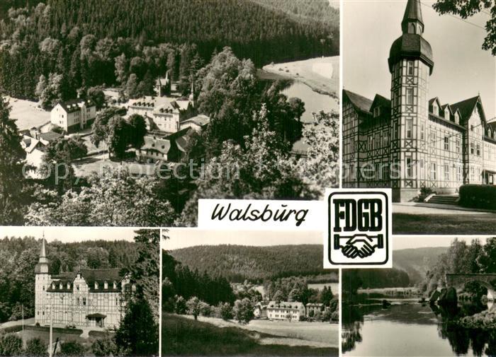 Walsburg FDGB Ferienheim Marx Engels Teilansichten