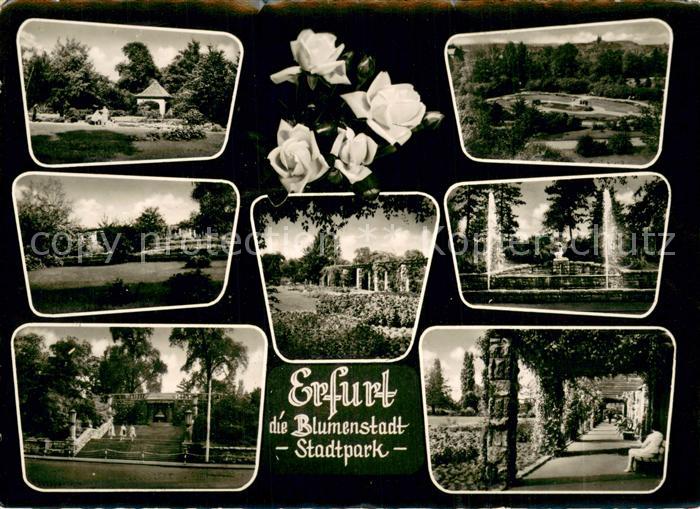 ERFURT  CITY Stadtpark Details