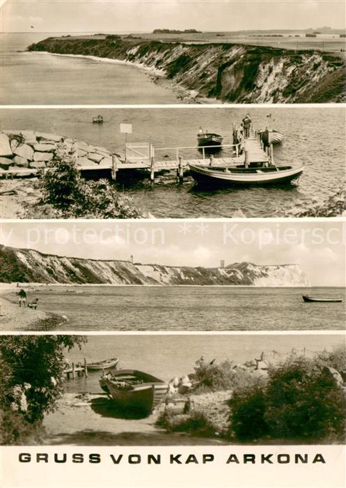 Kap Arkona Steilkueste Bootssteg Liegeplatz