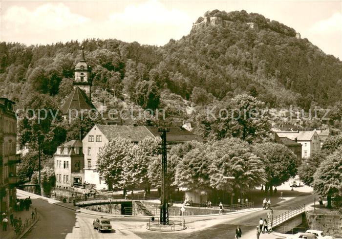Koenigstein Saechsische Schweiz Ortsmotiv
