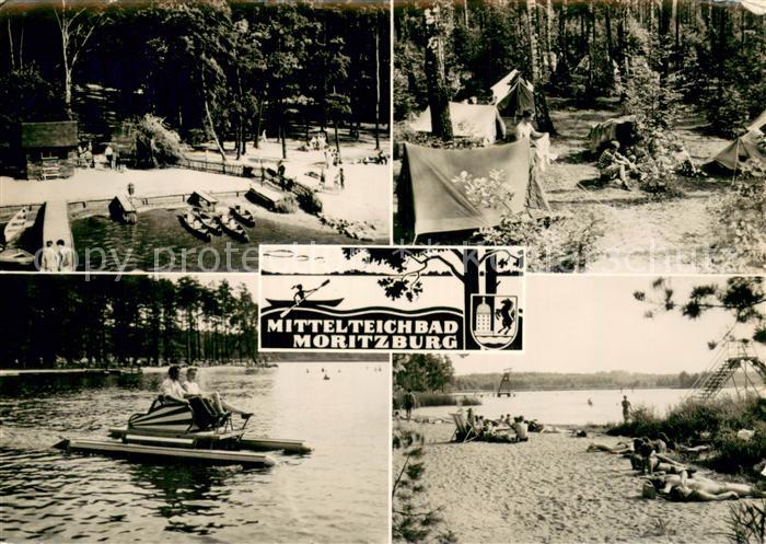 Moritzburg Sachsen Mittelteichbad Teilansichten