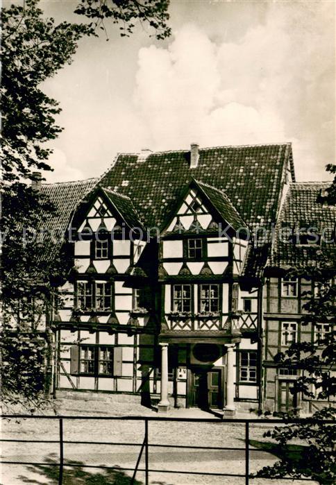 Quedlinburg Harz Geburtshaus des Dichters Friedrich Gottlieb Klopstock