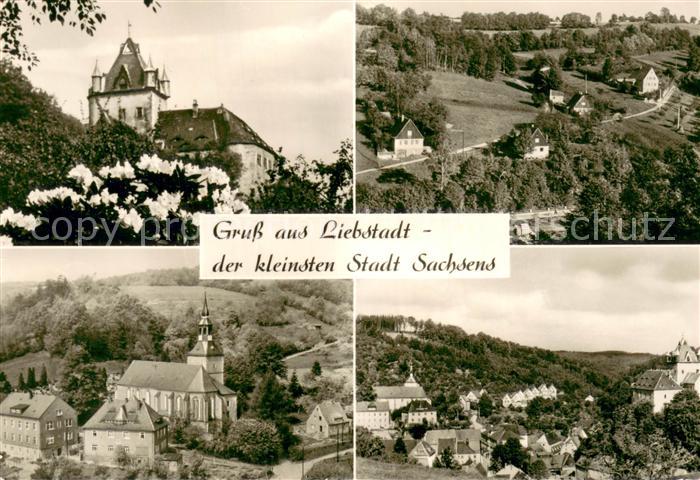 Liebstadt Schloss Panorama Kirche