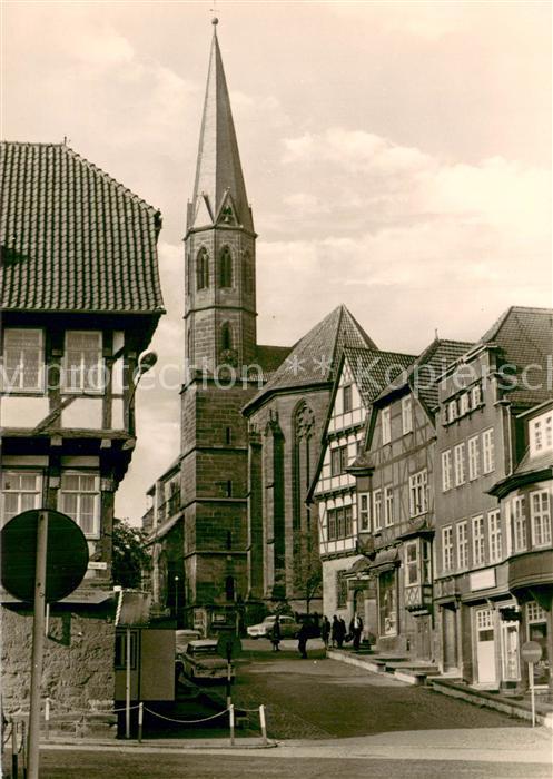 Heiligenstadt Eichsfeld Berg mit St Martins Kirche