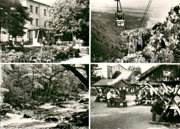Thale Harz Berghotel Hexentanzplatz Schwebebahn Bodetal Koehlersiedlung