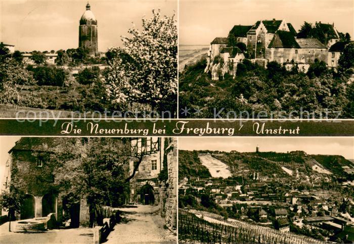 Neuenburg Unstrut Teilansichten Schloss Bergfried Dicker Wilhelm