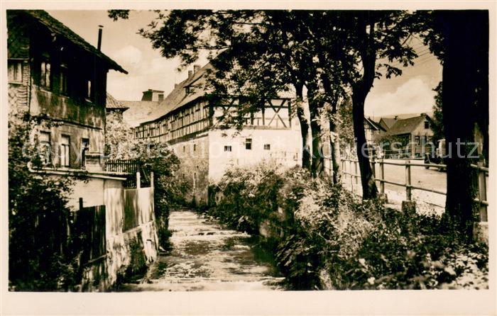 Suhl Thueringer Wald Partie an der Lauter