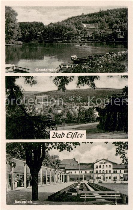 Bad Elster Gondelteich Panorama Badeplatz