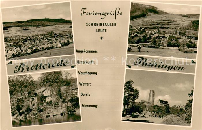 Brotterode Panorama Aussichtsturm