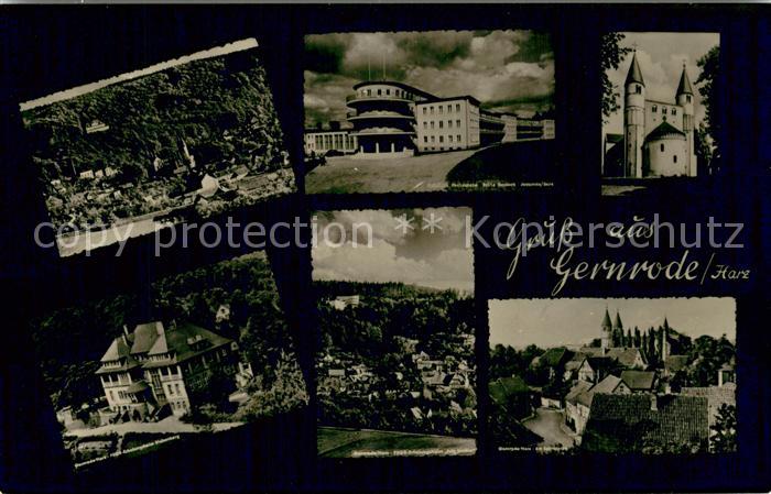 Gernrode Harz FDGB Erholungsheime Stubenberg und Fritz Hecker Ferienheim Am Spit