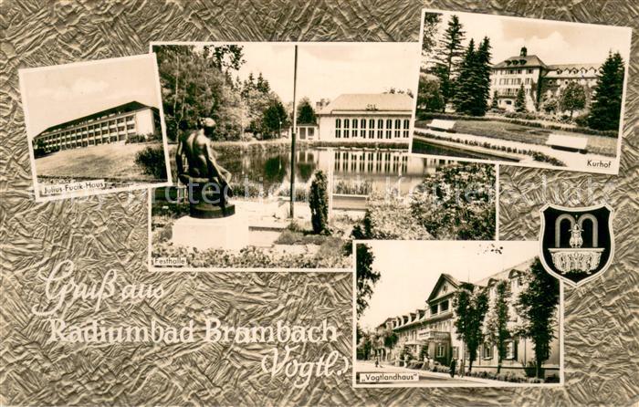 Bad Brambach Julius Fucik Haus Festhalle Kurhof Vogtlandhaus