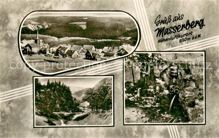 Masserberg Panorama Brunnen