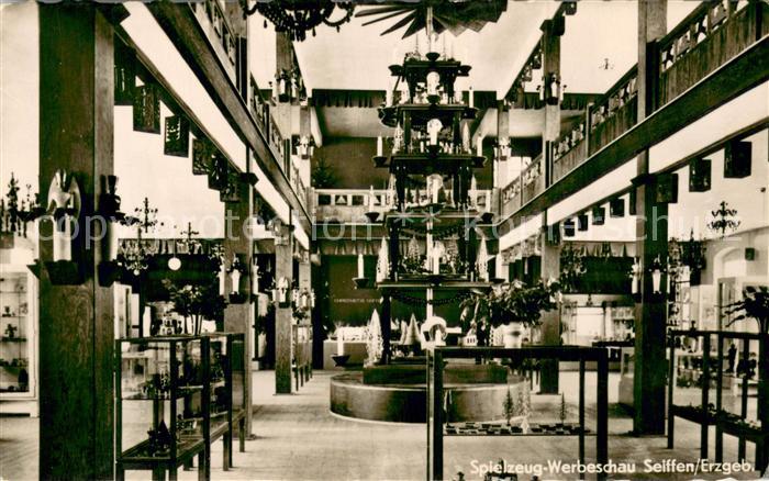 Seiffen Erzgebirge Spielzeug Werbeschau