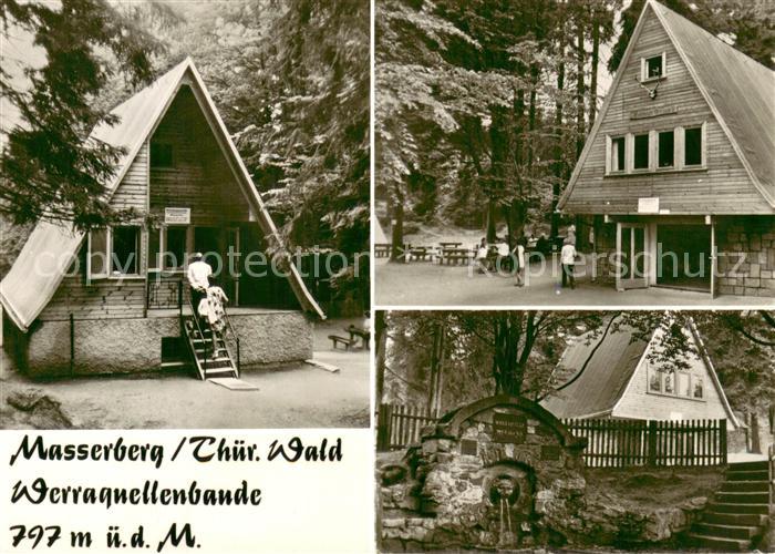Masserberg Werraquellenbaude Werraquelle