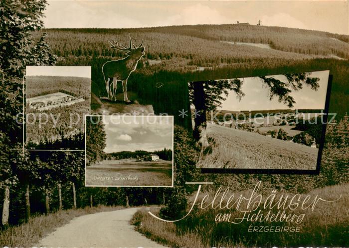 Tellerhaeuser Panorama Fichtelberg OT Zweibach