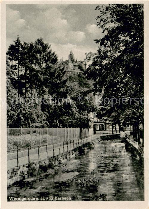 Wernigerode Harz Zillerbach Schloss