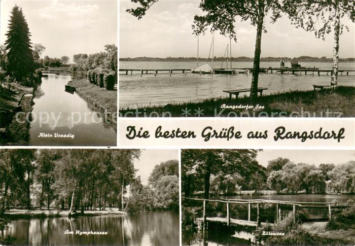 Rangsdorf Klein Venedig Am Nymphensee Rangsdorfer See Zuelowsee