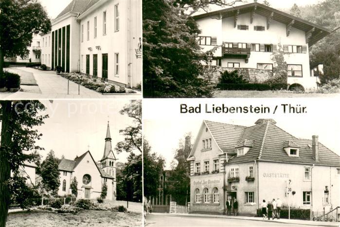 Bad Liebenstein Kurtheater Schweizerhaus Kirche Gasthof Zur Einnahme