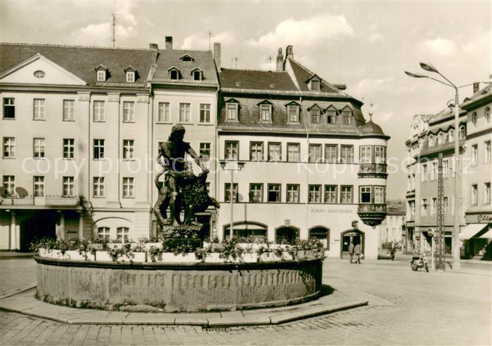 Gera Simsonbrunnen am Markt