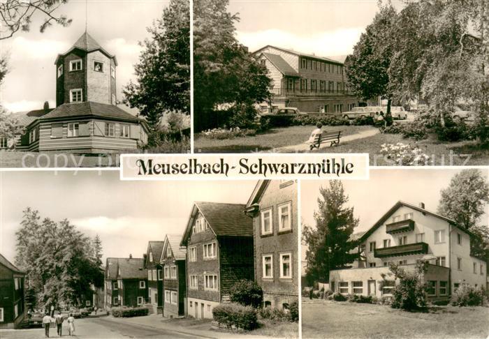 Meuselbach-Schwarzmuehle FDGB Erholungsheim Haus des Volkes Karl Marx Str Konsum