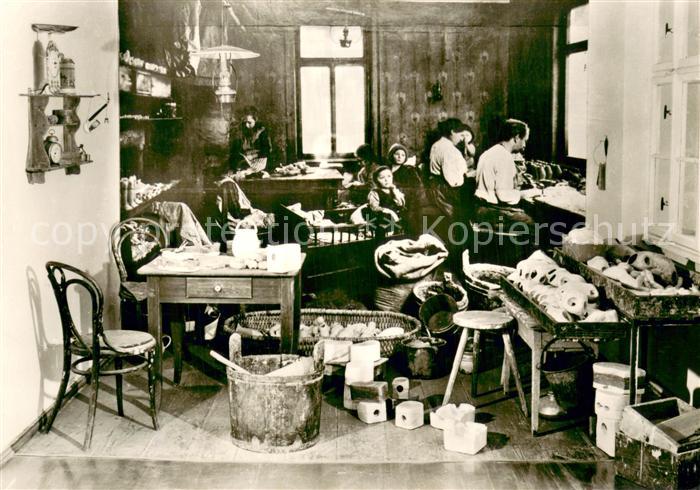 Schleusingen Arbeits und Wohnstaette einer Produzentenfamilie um 1900 im Dt Spie