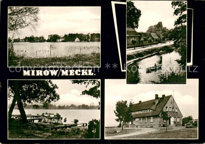 Mirow Seepartie Bootssteg Gaststaette