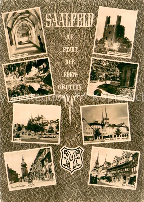 Saalfeld Saale Heimatmuseum Feengrotten Gralsburg Markt Blankenburger Strasse De