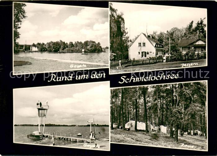 Schwielochsee Goyatz Bootssteg Jessern Laue Camping