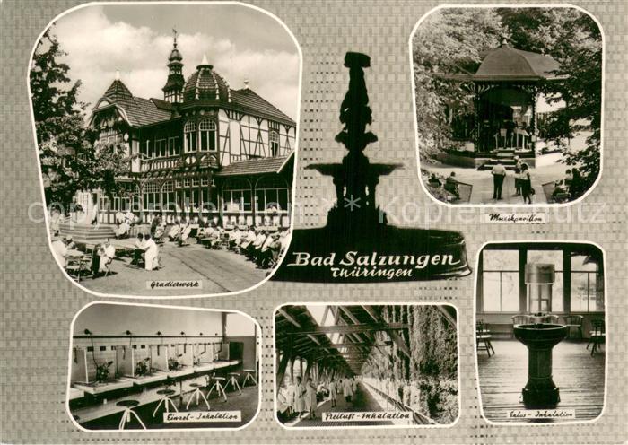 Bad Salzungen Gradierwerk Musikpavillon Einzel Inhalation Freiluft Inhalation Ga