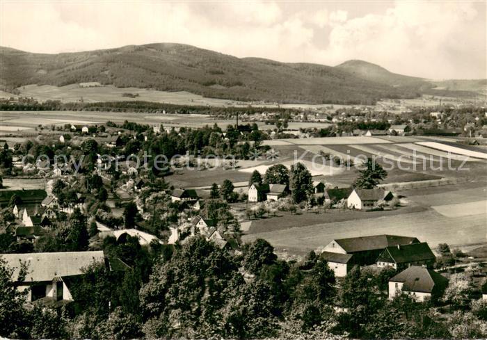 Grossschoenau Sachsen Blick nach Hainewalde