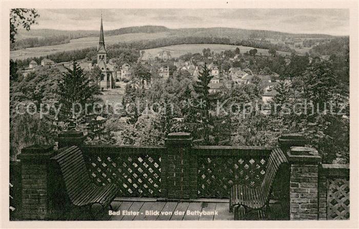 Bad Elster Blick von der Bettybank