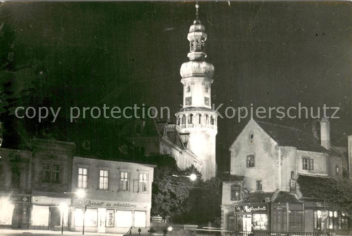 Sopron Oedenburg HU Tor mit dem Feuerturm