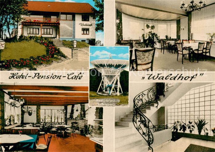 Bad Muenstereifel Reiter Hotel Pension Waldhof Cafe Gastraeume Treppenaufgang