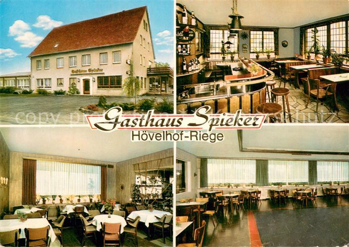 Hoevelhof Gasthaus Spieker Gastraeume Bar Festsaal