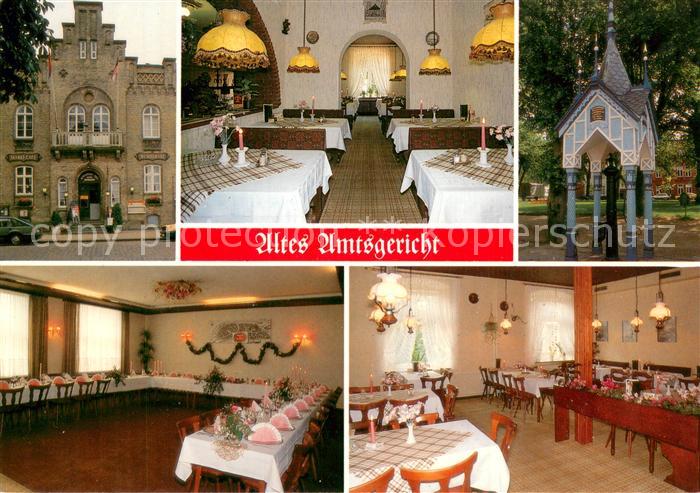 Friedrichstadt Eider Cafe Restaurant Altes Amtsgericht Gastraeume Festsaal