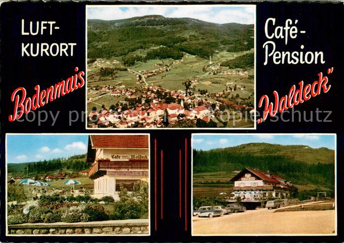 Bodenmais Cafe Pension Waldeck Panorama Terrasse