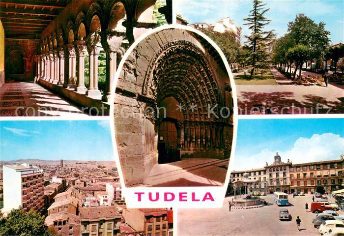 Tudela Arkaden Park Panorama Stadtplatz