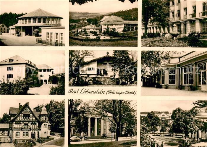 Bad Liebenstein Kuranlagen Teilansichten