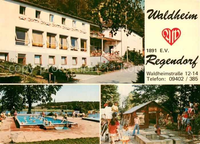 Regendorf Waldheim Regendorf Pool Spielplatz