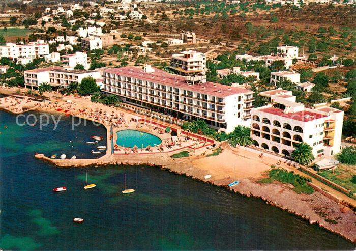 Playa de Talamanca Ibiza ES Fliegeraufnahme