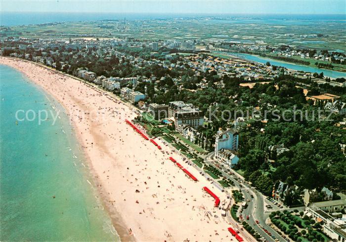 La Baule sur Mer 44 Plage Benoit Les Hotels Hermitage Majestic Fliegeraufnahme