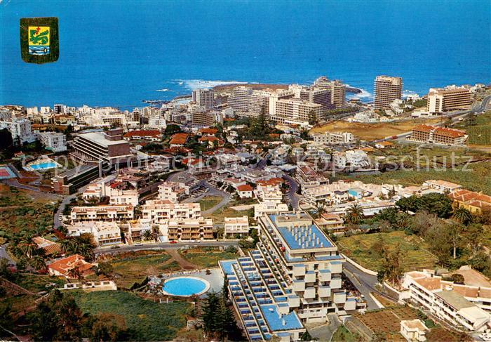 Puerto de la Cruz Fliegeraufnahme