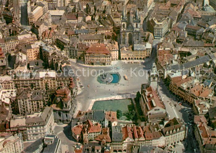 Praha Prahy Prague Altstaetter Ring Fliegeraufnahme