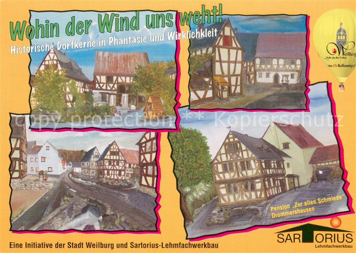 Weilburg Sartorius Lehmfachwerkbau Pension Zur alten Schmiede Drommershausen