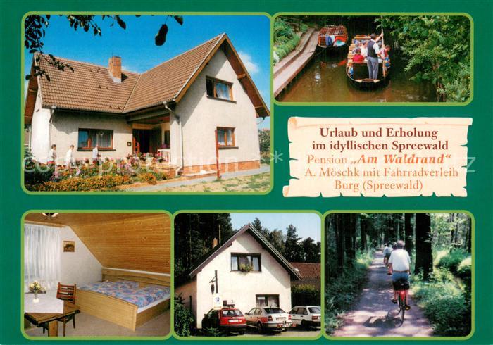 Burg Spreewald Pension Moeschk Am Waldrand Zimmer Boots und Fahrrad Touren