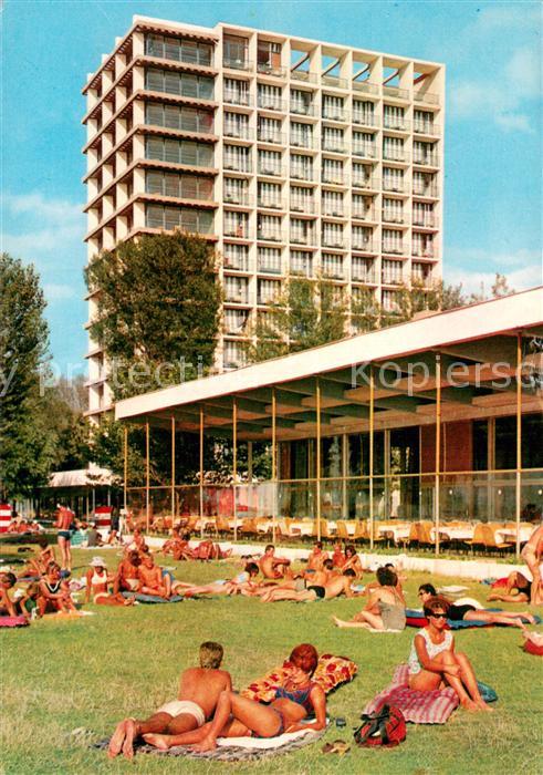 Siofok Hotel Auropa Liegewiese